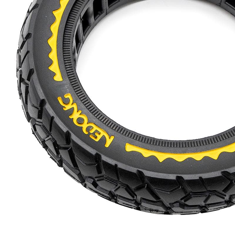 Koło pełne ultralekkie offroad 10x2,5/B44 - żółte [Nedong] — zdjęcie 5