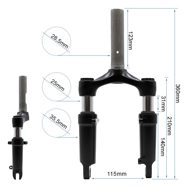 Widelec Hikerboy Foxtrot PLUS — zdjęcie 2