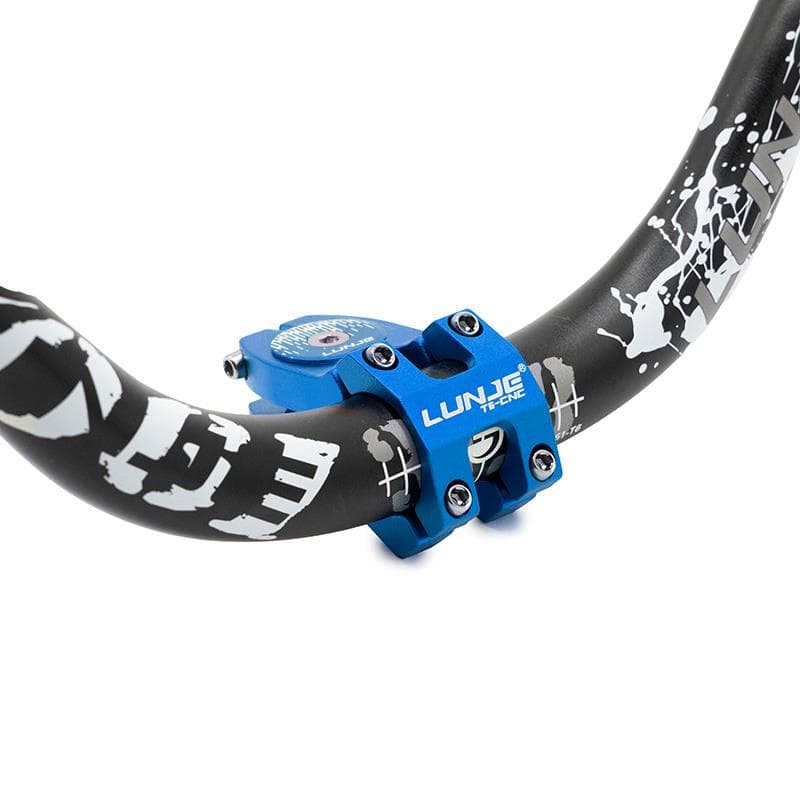 Wspornik kierownicy do kierownic 31,8mm EWPM-001 – niebieski — zdjęcie 4