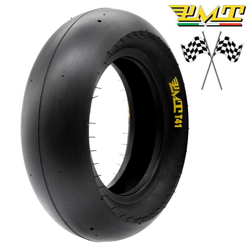 Opona bezdętkowa radialna 90/65R6,5" - T41 slick [PMT]