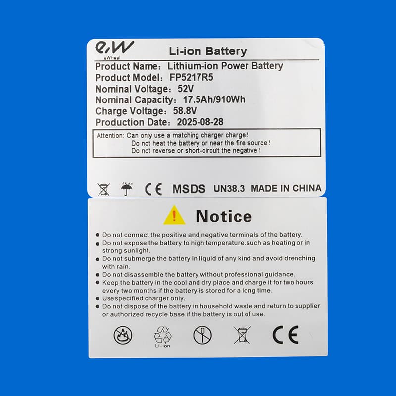 Bateria 52V 17,5Ah do Dualtron Mini — zdjęcie 4