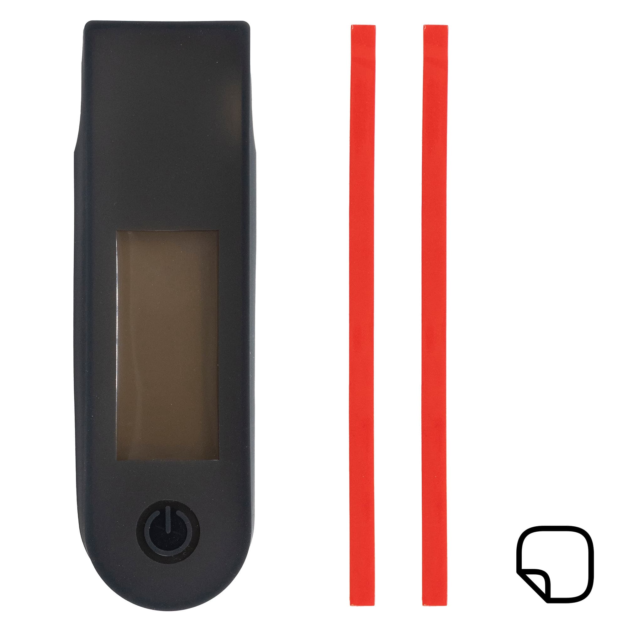 Osłona wyświetlacza Xiaomi Mi 4 Ultra – czarna — zdjęcie 2