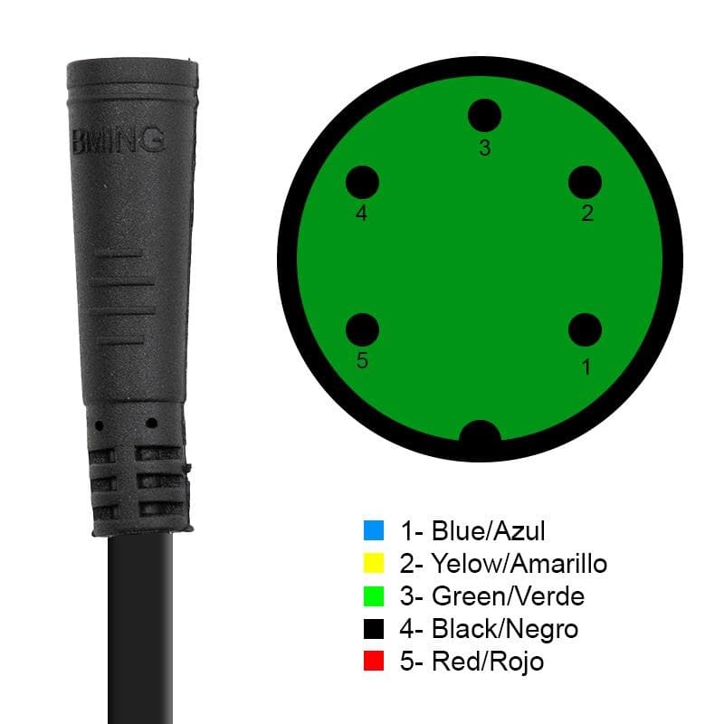 Kabel połączeniowy wyświetlacz–sterownik Kukirin G2 pro (wersja 2024) — zdjęcie 2