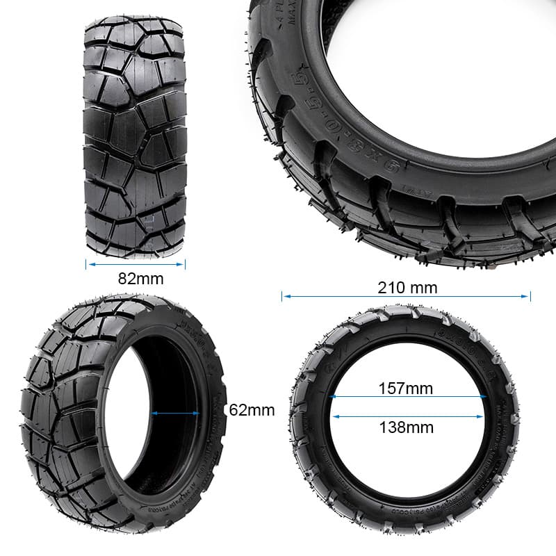 Opona bezdętkowa offroad 9x3-5,5 eWheel Rhinotrack — zdjęcie 2