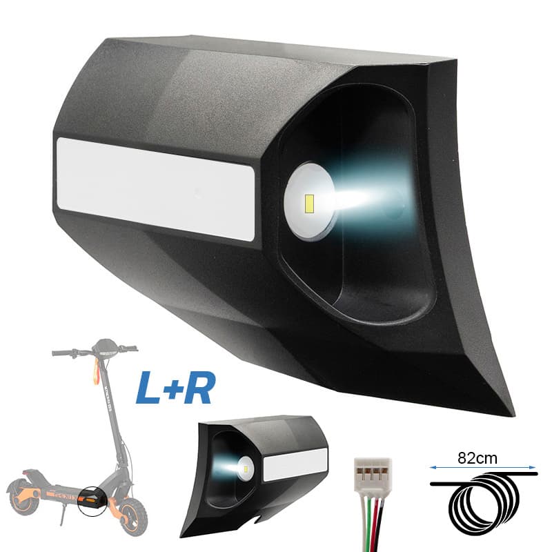Moduł lampy przedniej prawej Kukirin G3 (bez logo) — zdjęcie 6
