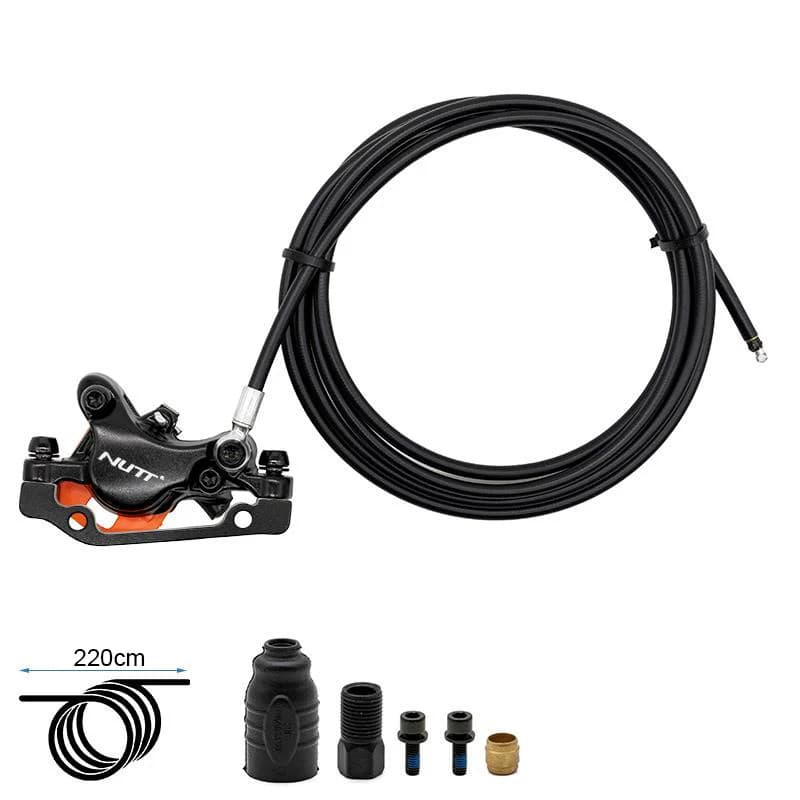 Zestaw 3 hamulec hydrauliczny czarny A5-D tylny [Nutt] — zdjęcie 12