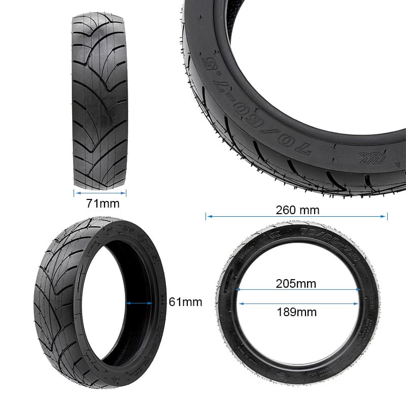 Opona bezdętkowa 70/60-7,5 eWheel Pantherurban — zdjęcie 2