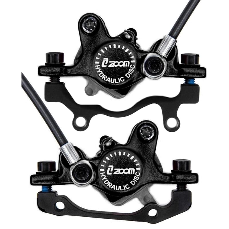 Zestaw hamulca hydraulicznego czarny CR-3 przedni L tylny R [Zoom] — zdjęcie 6