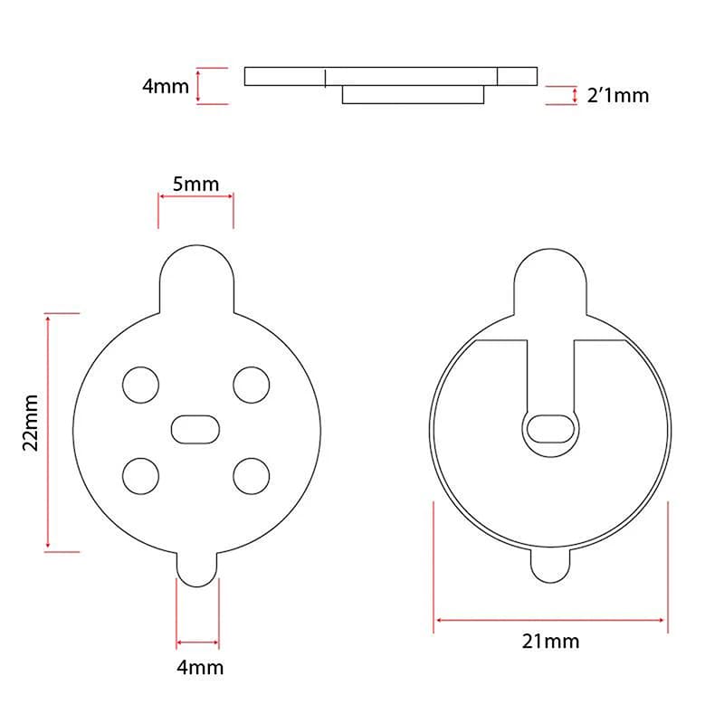 Klocki hamulcowe CT001-C ceramiczne do NIU – 2 komplety — zdjęcie 4
