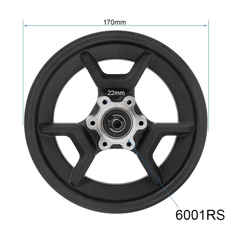 Felga przednia Niu KQi3 Pro [Oryginał] — zdjęcie 3