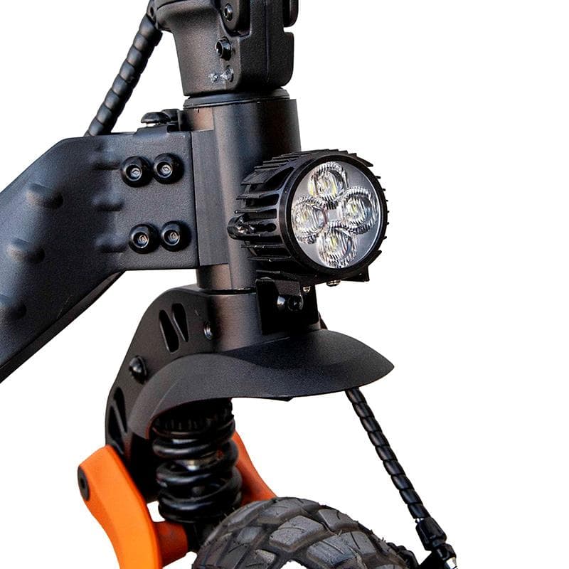 Lampa przednia LED z klaksonem do Kukirin G2 Pro — zdjęcie 2