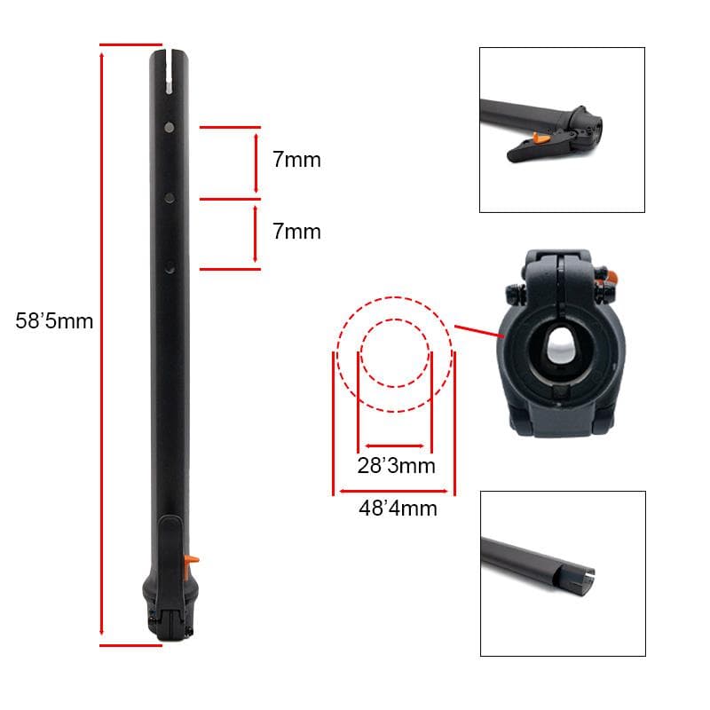 Kolumna kierownicy do Kukirin G2 Pro — zdjęcie 2