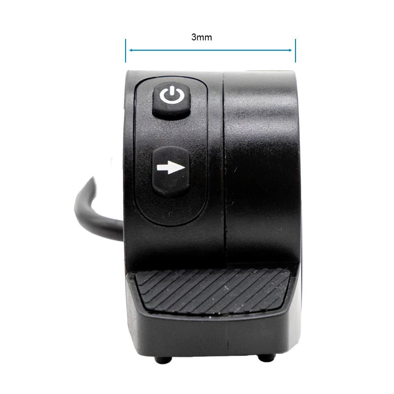 Manetka gazu z panelem przycisków SMG Raptor EVO – prawa — zdjęcie 3