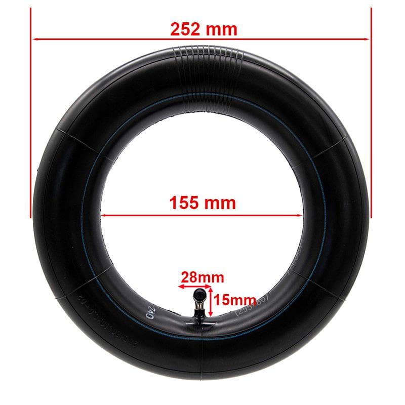 Dętka 80/65-6(10x3)(255x80) VC 90x90º — zdjęcie 5