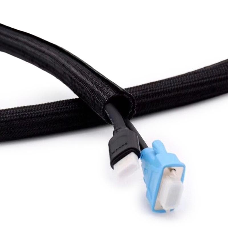 Osłona tekstylna na kable 5M - 20mm średnica — zdjęcie 3