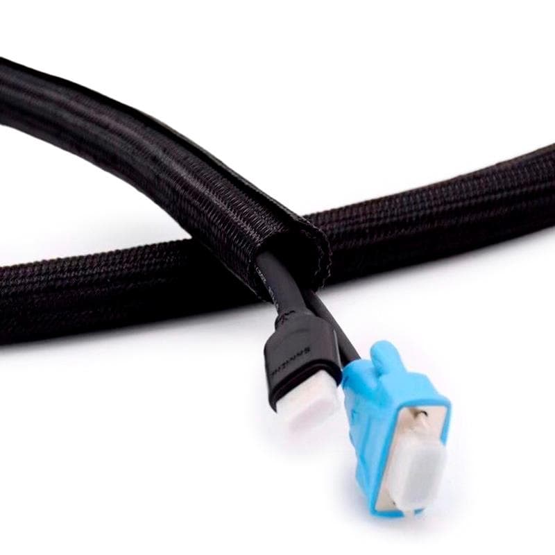 Osłona tekstylna na kable 5M - 30mm średnica — zdjęcie 3