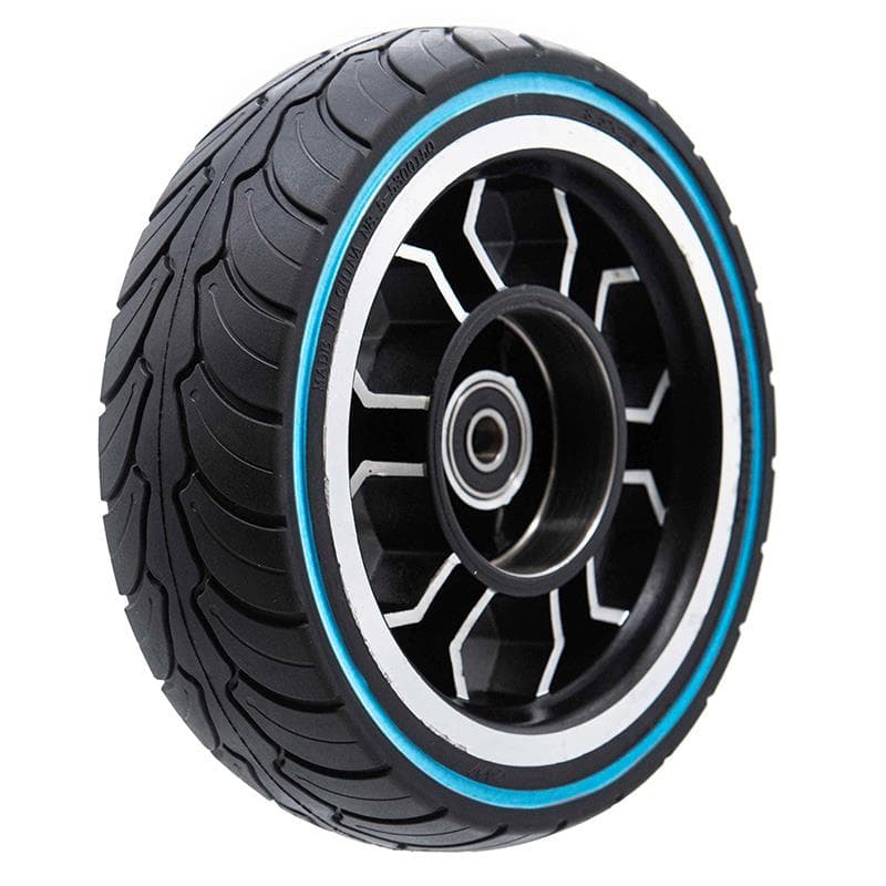 Koło pełne ultralekkie 8,5x2,5-6,1/B58 – niebieska linia (pasuje do Dualtron Mini) — zdjęcie 4