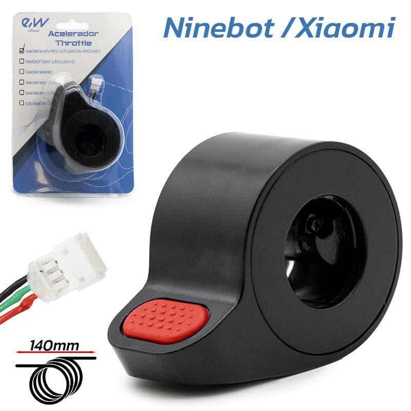 Manetka gazu Ninebot i Xiaomi czerwona – złącze JST ZH