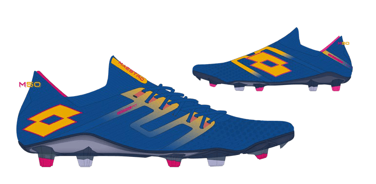 Lotto MAESTRO 100 IV FG Pacific Blue/Nectar Yellow
