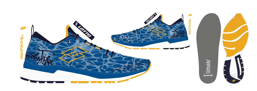 Lotto VOLATA HYPERPULSE 100 Pacific Blue/Saffron