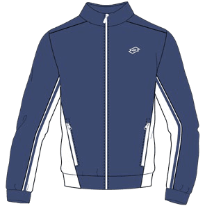 Lotto SQUADRA III JACKET Blue 295c