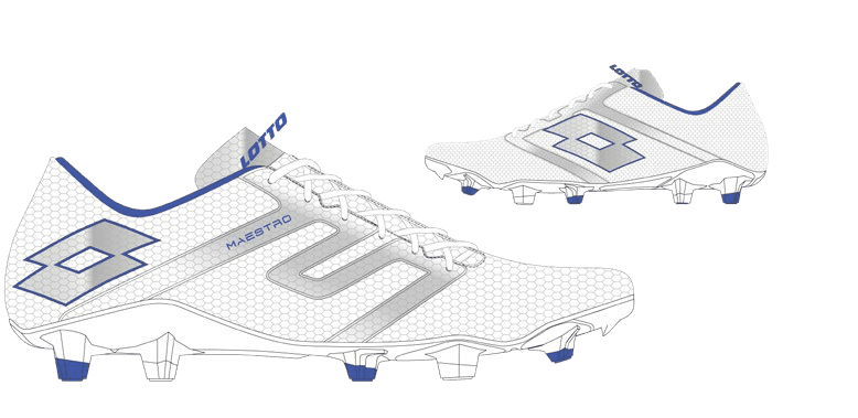 Lotto MAESTRO 700 V FG All White/Silver Metal 2