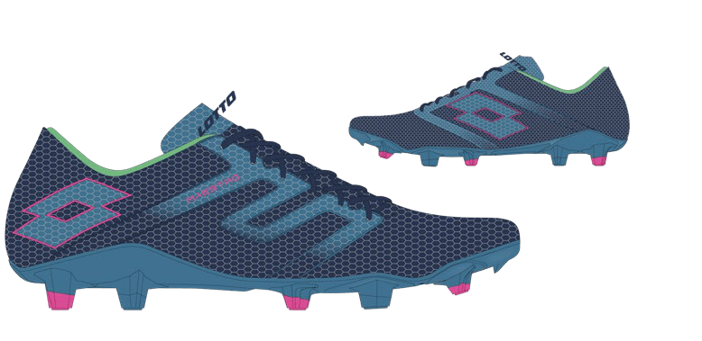 Lotto MAESTRO 700 V FG Dress Blue/Coronet Blue/Absinthe Green