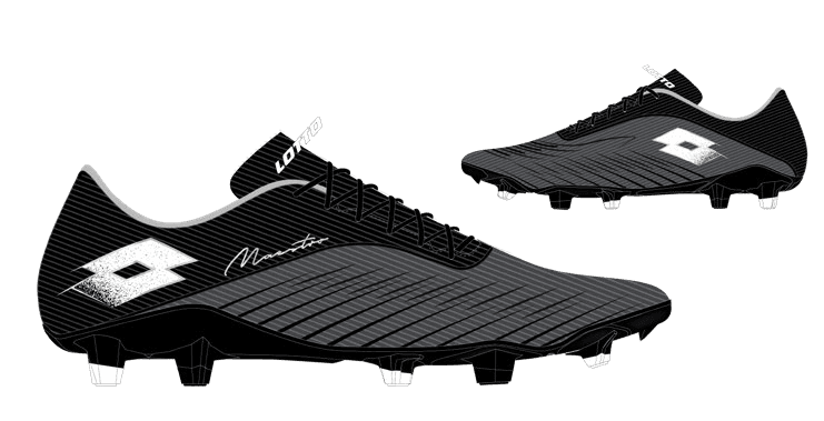 Lotto MAESTRO 700 VII FG Asphalt/All White/All Black