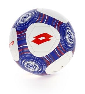 Lotto BL FB 700 4 PK6 All White/Cliff Red/Blue 286c