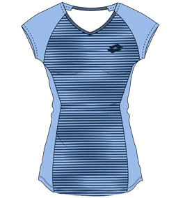 Lotto SUPERRAPIDA W X TEE Blue 659c
