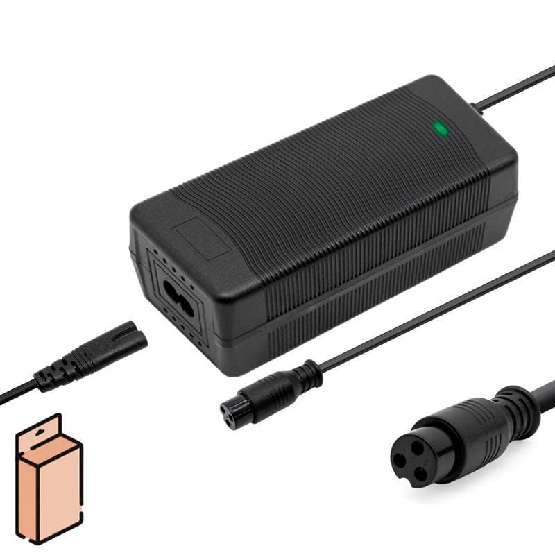 Cargador 60v (salida 67,2v) 2A conector GX16