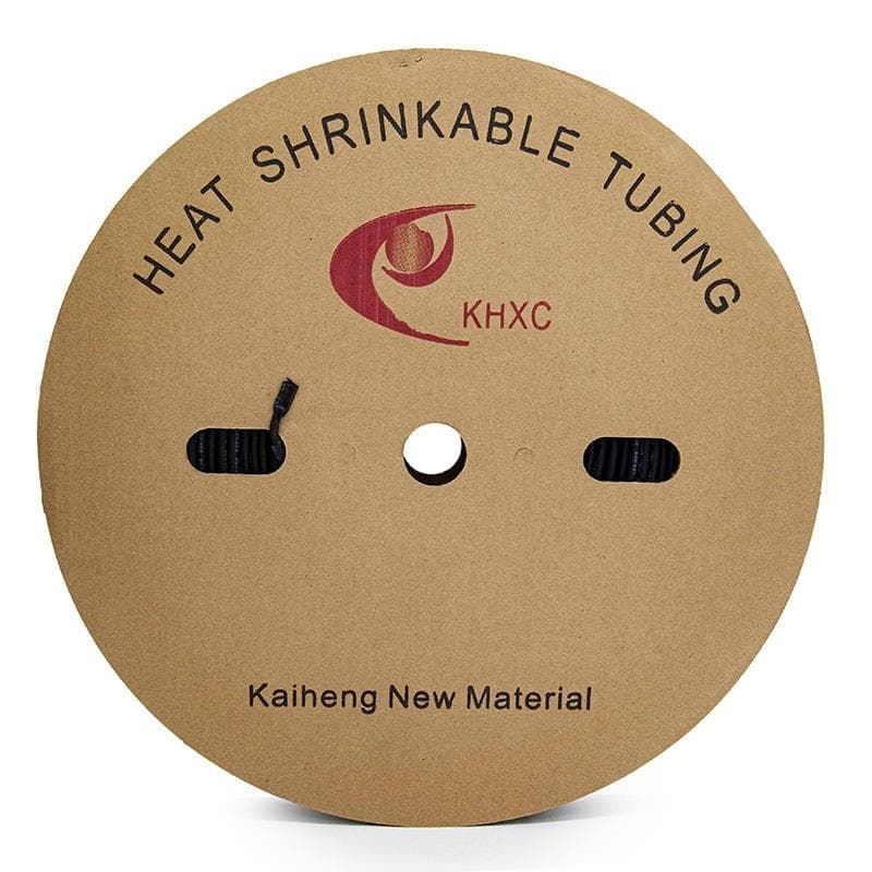 Rurka termokurczliwa czarna na kabel - 3mm x 200M