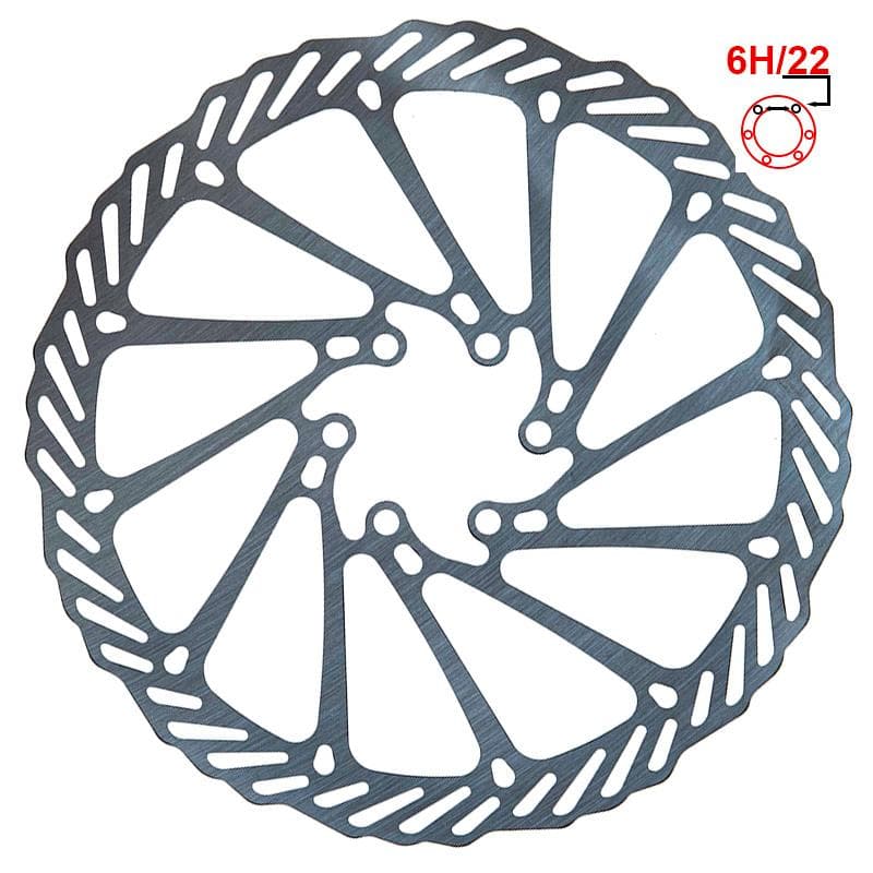Tarcza hamulcowa G3 180mm 6H srebrna