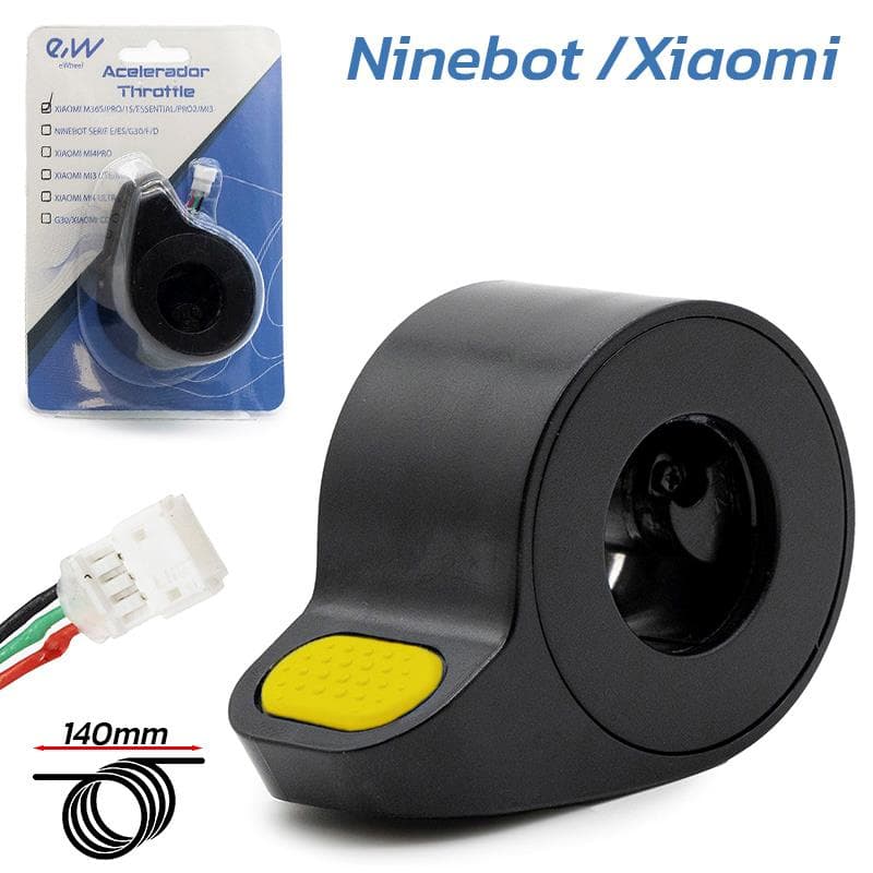 Manetka gazu Ninebot i Xiaomi pomarańczowa – złącze JST ZH