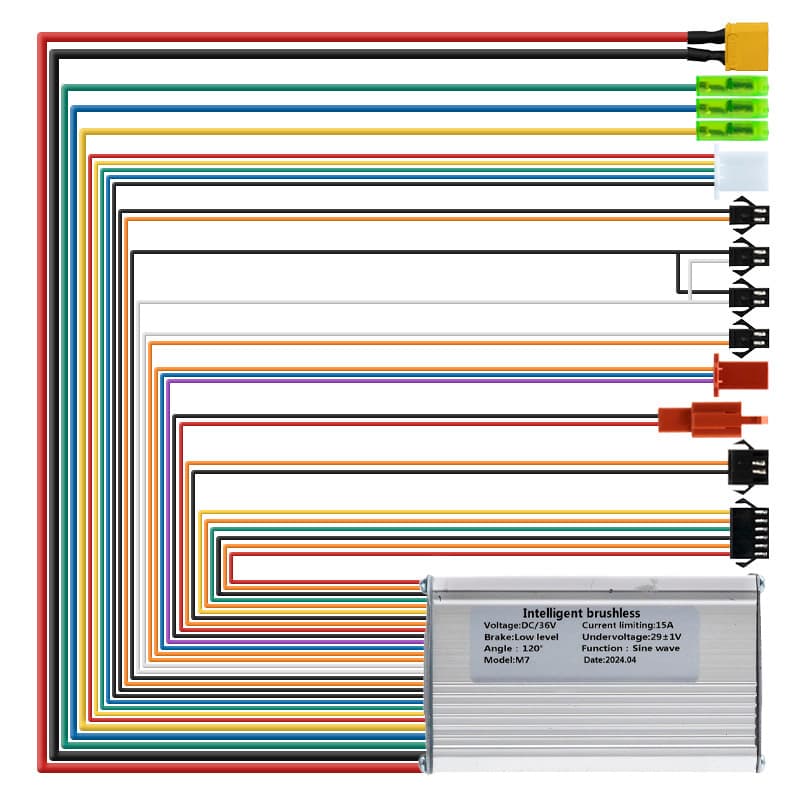 36 V 15A 350W LCD Sterownik LIVIAE
