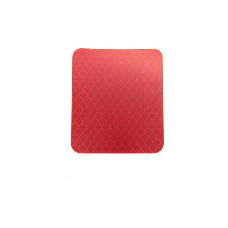 Odblaskowa Czerwona Naklejka 50X60 mm Dla Blotnikow Xiaomi