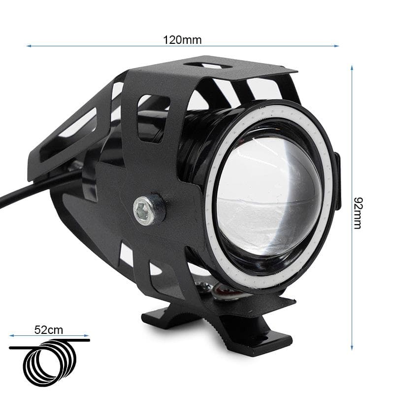 Lampa przednia LED U7 12-80V – biała