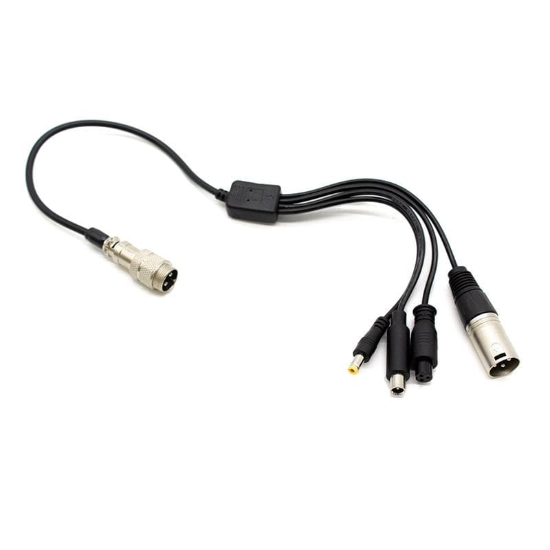 Adapter GX16 na DC/XLR/GX12