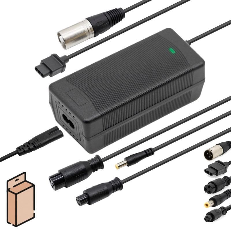 Ładowarka 48V (wyjście 54,6V) 2A ze złączami DC i GX do Smartgyro Speedway/Rockway i podobnych/NIU