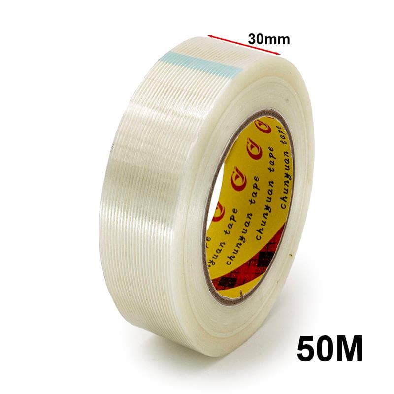 Taśma klejąca z włókna szklanego 50M - 30mm