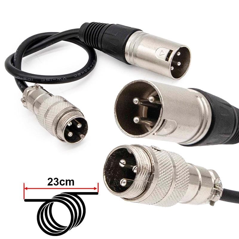 Adapter kablowy GX16 do XLR