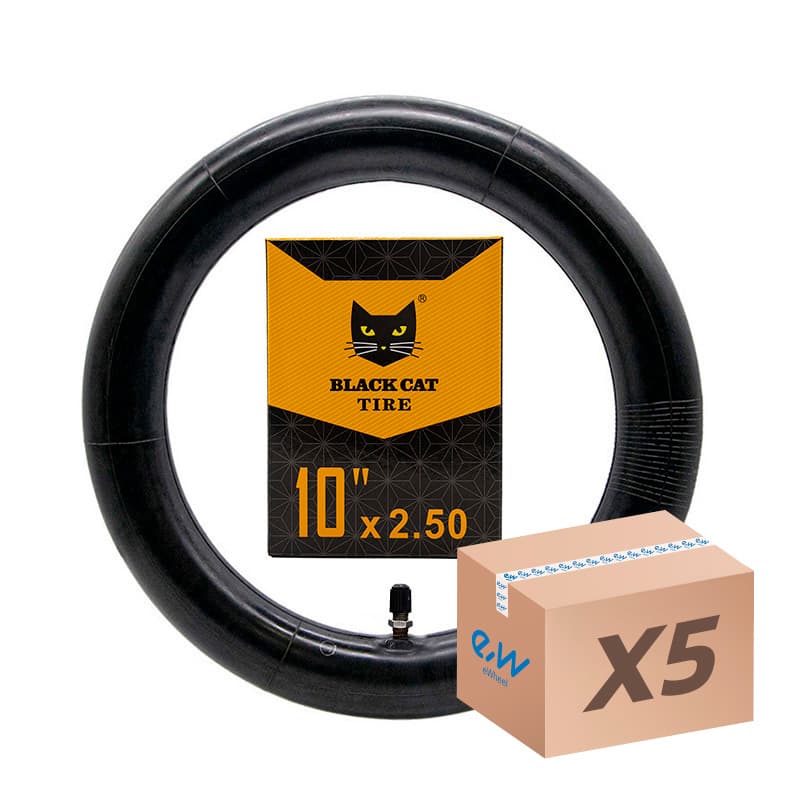 Cámara de aire 10x2.5 Black Cat - 5uds