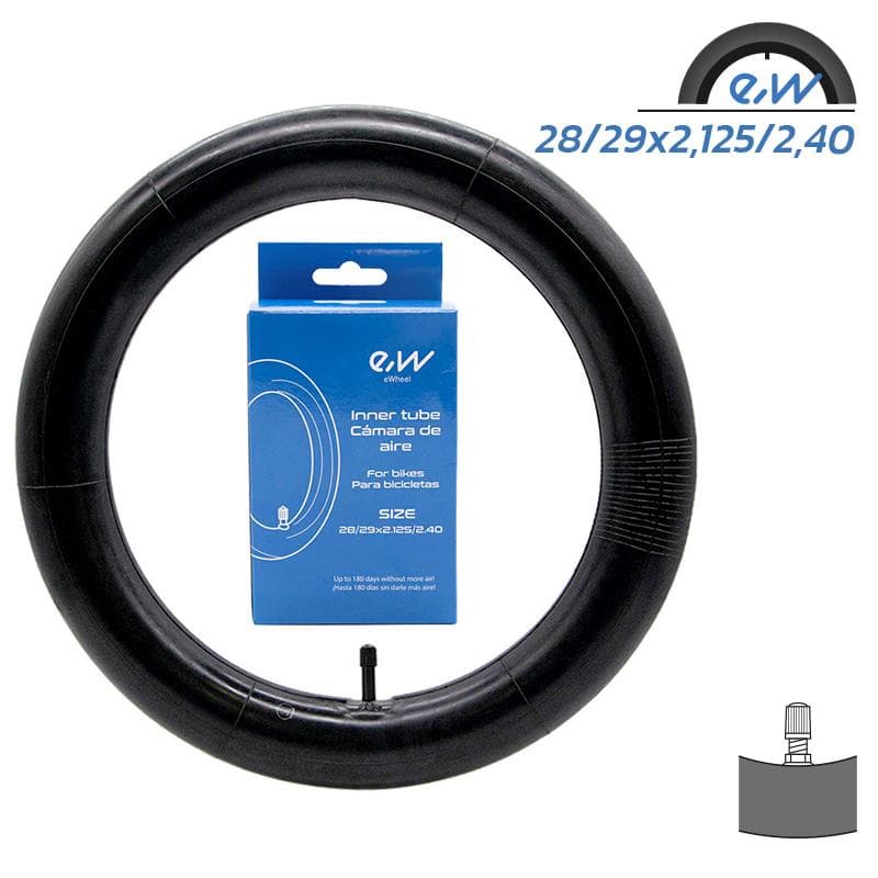 Cámara de aire 28/29x2,125/2,40 VR Ewheel