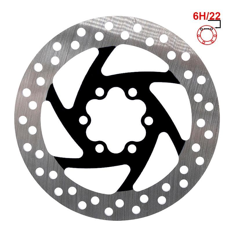 Tarcza hamulcowa 120mm 6H czarna