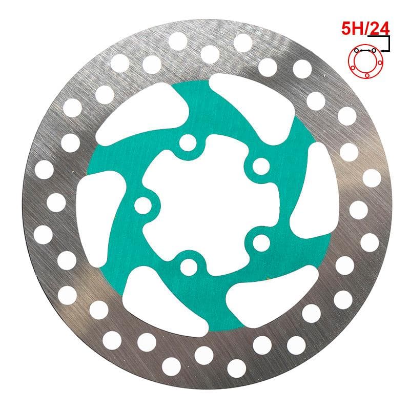 Tarcza hamulcowa 120mm 5H – zielona