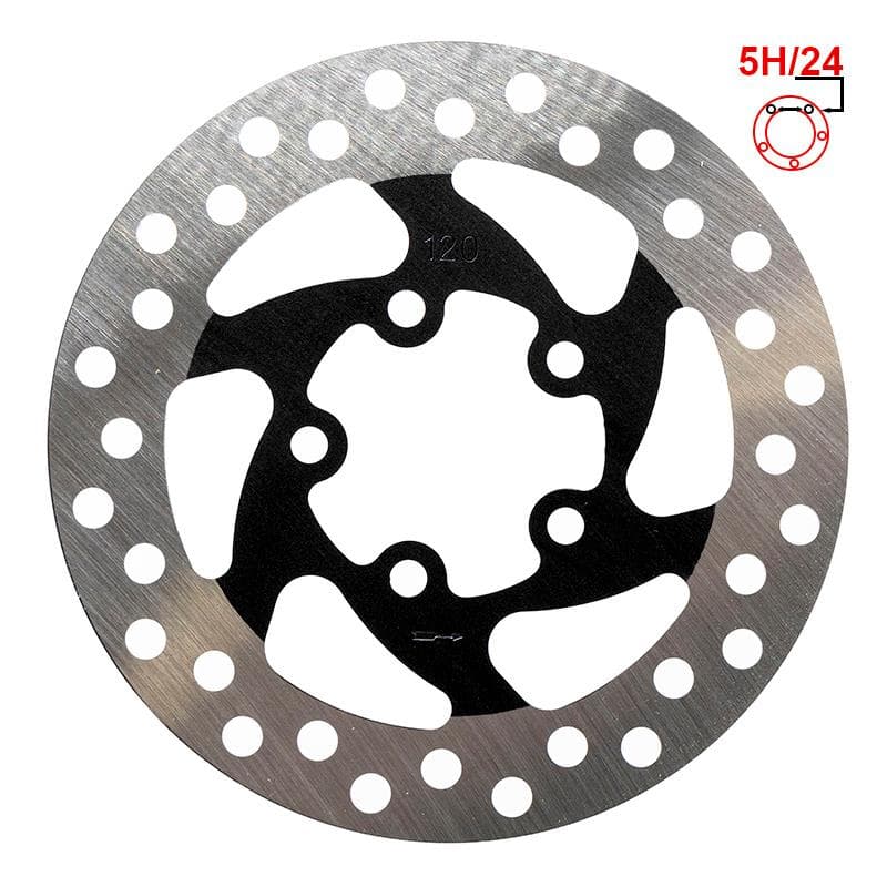 Tarcza hamulcowa 120mm 5H – czarna