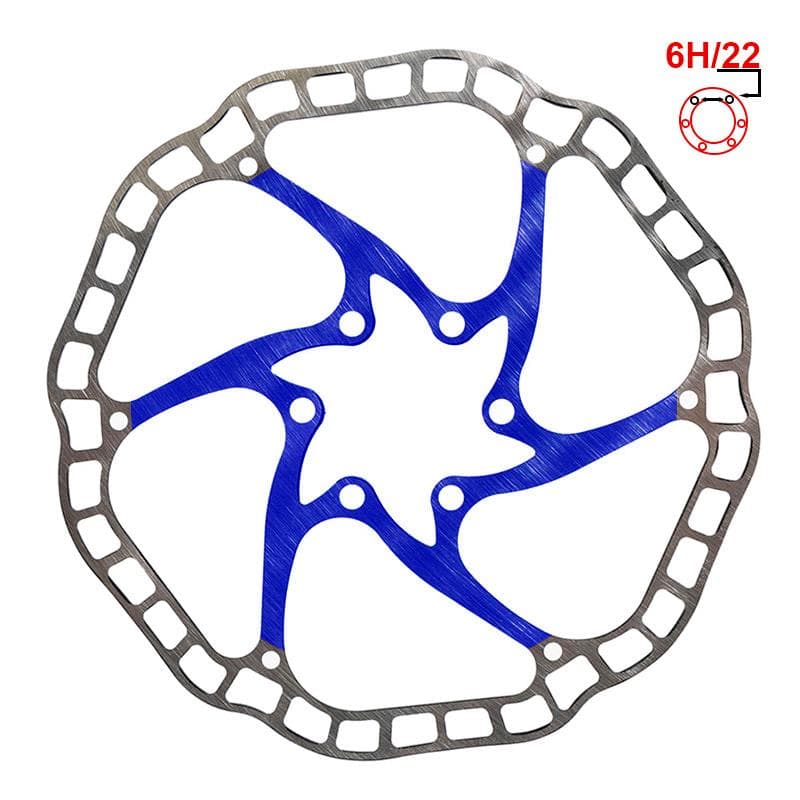Tarcza hamulcowa EWD001 160mm 6H – niebieska