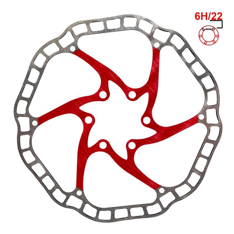 Tarcza hamulcowa EWD001 160mm 6H – czerwona