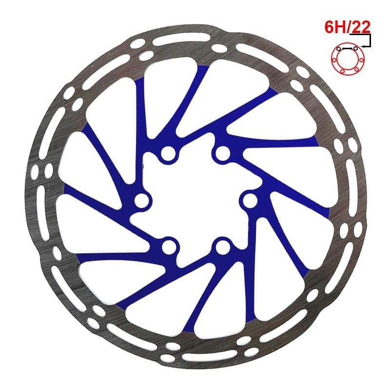 Tarcza hamulcowa EWD002 140mm 6H – niebieska