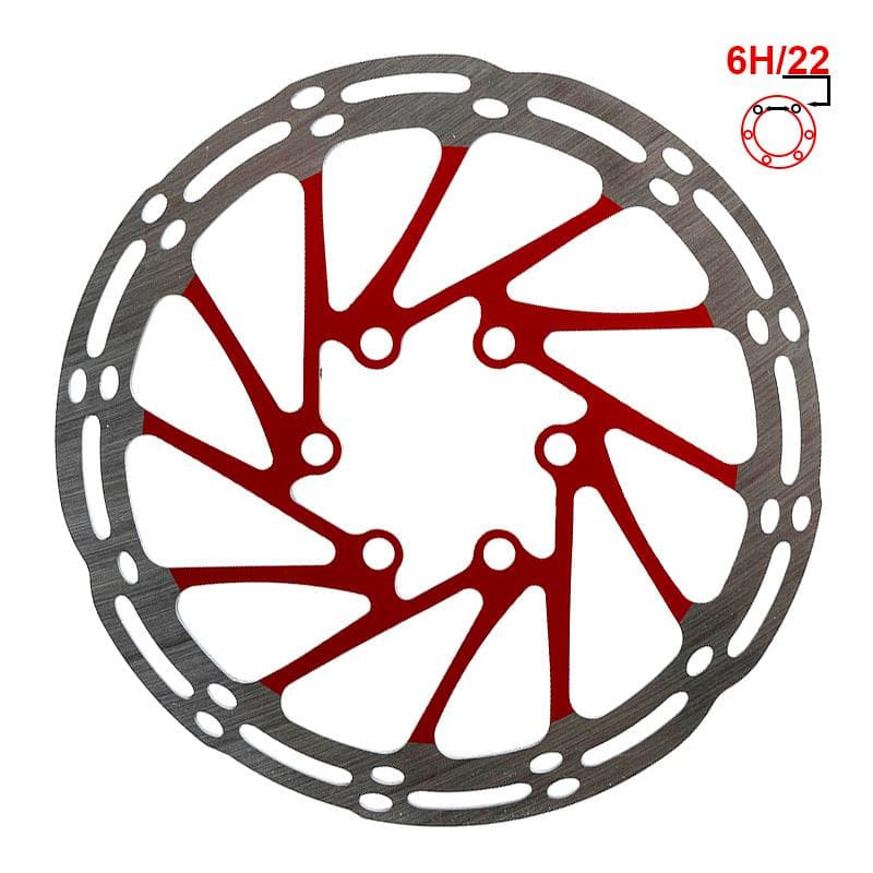 Tarcza hamulcowa EWD002 140mm 6H – czerwona